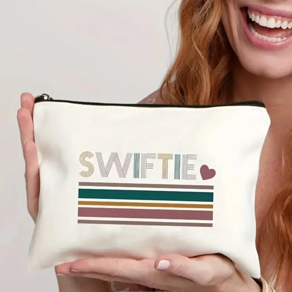 Canvas Cosmetic Bag. Brand new